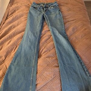 Wrangler Women's Blue Flare Jeans